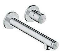 hansgrohe Axor Uno kit de finition 45113800 encastrable mitigeur lavabo , avec saillie 221mm, aspect inox