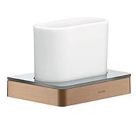 hansgrohe Verre dentaire Axor 42834310 verre, montage mural, or rouge brossé