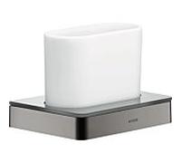 Hansgrohe Axor Verre denté 42834330, montage mural, chrome noir poli
