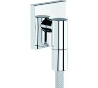 hansgrohe AXOR Wall outlet Fine Raccord mural carré, 36738000, Couleur: chrome