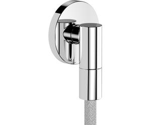 hansgrohe AXOR Wall outlet Fine Raccord mural rond, 36737000, Couleur: chrome