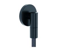 hansgrohe AXOR Wall outlet Fine Raccord mural rond, 36737340, Couleur: Chrome noir brossé