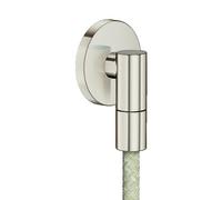 hansgrohe AXOR Wall outlet Fine Raccord mural rond, 36737820, Couleur: Nickel brossé