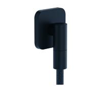 hansgrohe AXOR Wall outlet Fine raccord mural softsquare, 36739670, Couleur: Noir mat