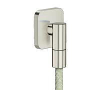 hansgrohe AXOR Wall outlet Fine raccord mural softsquare, 36739820, Couleur: Nickel brossé