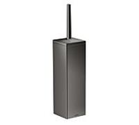 hansgrohe Axor WC - garniture de toilette 42655330 avec couvercle, montage mural, chrome noir poli