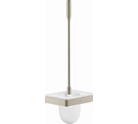 hansgrohe Axor WC - garniture de toilette 42835820 montage mural, nickel brossé