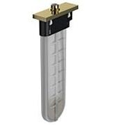 hansgrohe baignoire 28010990 optique or poli, carré, pour bord de baignoire et de carrelage