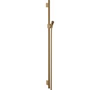 hansgrohe Axor Uno barre de douche 27989140 900mm, avec flexible de douche 1600mm, bronze brossé