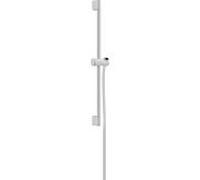 Hansgrohe Barre de douche Unica Pulsify S 65 cm avec support Push et flexible Blanc mat