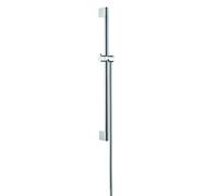 Hansgrohe-Barre de douche UNICA C 65cm D22mm avec support pour flexible Metaflex 1,60m à embout conique, chromé Réf 27615000