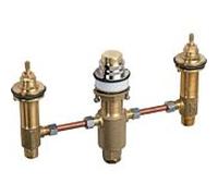 hansgrohe base Axor 15484180 DN 15, pour mitigeur bain-marie 3 trous