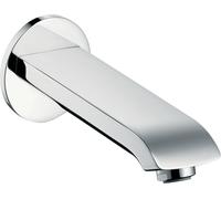 Hansgrohe Bec de baignoire Metris 31494000 – montage mural, DN 20, saillie 165 mm, chromé
