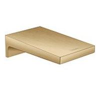 Hansgrohe Bec de baignoire Metropol 32543140, saillie 185 mm, fixation murale, bronze brossé