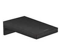 Hansgrohe Bec de baignoire Metropol mural – Saillie 185 mm – Noir mat (32543670)