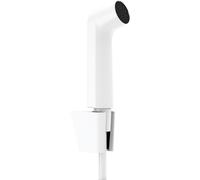 Hansgrohe Douchette bidet 29238700 – 1 jet S, EcoSmart, Porter S et flex. 125 cm, blanc mat