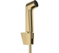 Hansgrohe Pommeau de douche 29238990 - Jet S, économie d'eau, support Porter S & flexible 125 cm
