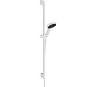hansgrohe Pulsify Select S set de douche 24171700 3jet, détente, avec barre de douche 90cm, EcoSmart, blanc mat