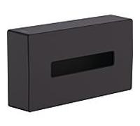 Hansgrohe AddStoris boîte à mouchoirs cosmétiques, 41774, Coloris: Noir Mat - 41774670