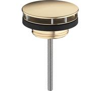 Hansgrohe Bonde de lavabo 50001140 – à écoulement libre, non verrouillable – Bronze brossé