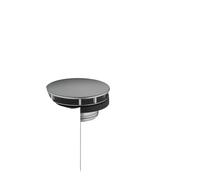 Hansgrohe bouchon de garniture de vidange vo/collecteurs chrome noir brossé 50001340