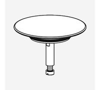 hansgrohe Bouchon pour vidage de baignoire, 96153340,