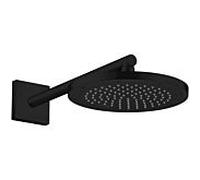 hansgrohe bras de douche 26436670 390mm, angulaire, noir mat