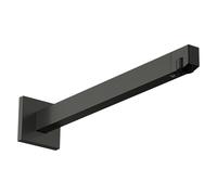 hansgrohe bras de douche E, 390mm, 24337340, Couleur: Chrome noir brossé