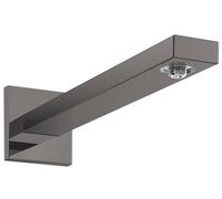 hansgrohe Bras de douche Square M 1/2" 389 mm, noir chromé brossé, 27694340