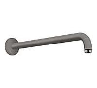 bras de douche 389 mm, 27413340, Couleur: Chrome noir brossé