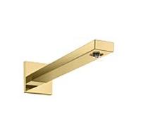 Hansgrohe Bras de douche à main Karree 389 mm 27694990 Optique en or poli