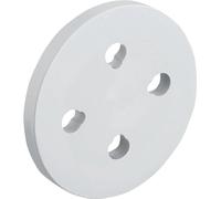 hansgrohe disque de nivellement pour carrelage 98681000 d= 80mm, pour tube de douche, plastique, chromé