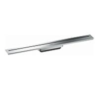 Hansgrohe Caniveau de douche 42520000 – 700 mm – kit prêt à l'emploi – chromé