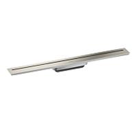 Hansgrohe Caniveau de douche Drain 42520800 700 mm – ensemble fini libre dans l'espace optique inox