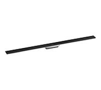hansgrohe AXOR Drain, set de finition pour caniveau, 1200mm, 42524670, Couleur: Noir Mat