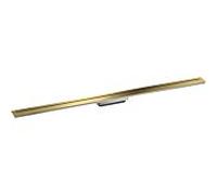 hansgrohe AXOR Drain, set de finition pour caniveau, 1200mm, 42524990, Couleur: Optique en or poli