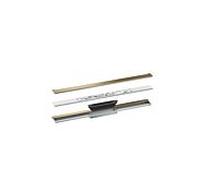 hansgrohe Caniveau de douche 42525140 700 mm, kit prêt à l'emploi, pour montage mural, bronze brossé