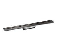 Hansgrohe AXOR Drain Set de finition rigole, 700mm pour montage mural, 42525, Coloris: Chrome noir brossé - 42525340
