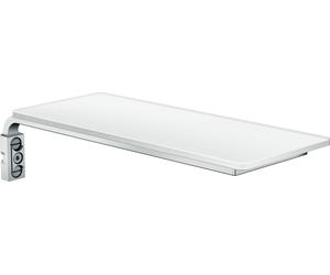 hansgrohe Cassetta E tablette, 200x80mm, 000, 26511400, Couleur: Chrome / Blanc