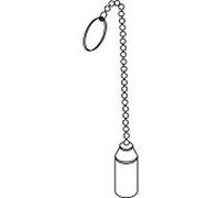hansgrohe chaîne pour le mélangeur de bidet Metris washstand / 97109000