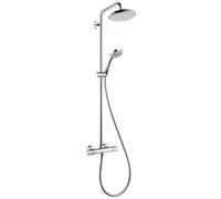 HANSGROHE Colonne de douche 220 1 jet Croma EcoSmart avec mitigeur thermostatique 27188000