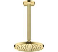 Hansgrohe Connecteur de plafond Axor 26433950, 300 mm, rond, laiton brossé