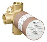 Hansgrohe Corps de base encastré Axor 16982180 DN 20 – vanne d'arrêt / inverseur