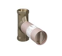 hansgrohe corps de base 15974180 pour robinet d'arrêt, avec disques en céramique