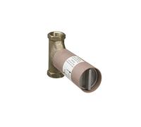corps hansgrohe match0 15970180 pour robinet d'arrêt, avec robinet à broche affleurant