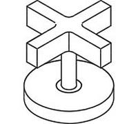 hansgrohe croisée Axor Citterio chaud pour 39298000 3 trous mitigeur lavabo chromé