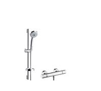 hansgrohe Croma 100 Combi Multi avec barre 65 cm / Ecostat Comfort, chromé, 27086000