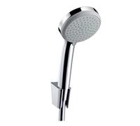 Hansgrohe – Ensemble de baignoire Croma 100 Vario 27594000 – Tubulure 1,60 m – Chromé – Porter S
