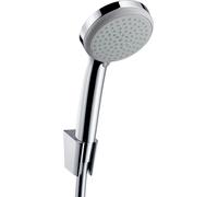 hansgrohe Croma 100 kit support de douche Vario avec flexibles de douche 160cm, chrome, 27594000