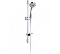 hansgrohe Croma 100 de douche Multi 3jet 27775000 chromé , avec barre de douche de 65 cm Unica C